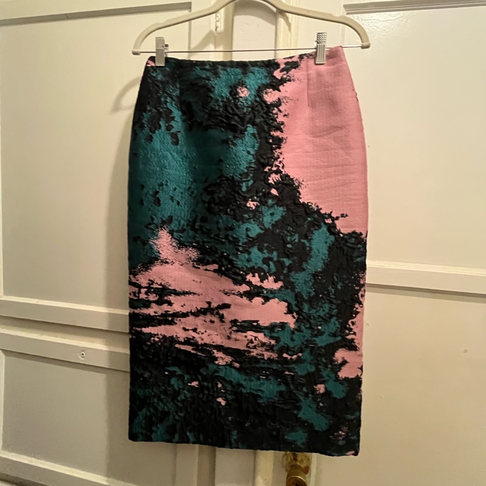 MSGM fall/winter14 textured zip pencil skirt size IT 42 US size 8/ medium - Picture 9 of 16